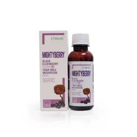 DMedy Mightyberry: 黑接骨木果和虎乳芝提取物