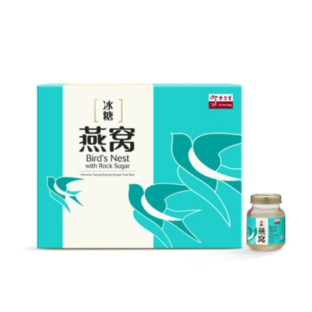 Eu Yan Sang  Birds Nest With Rock Sugar 6 bottles - Slightly sweet happiness Nourishes the heart