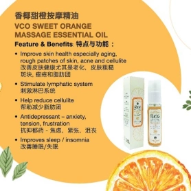 ERA VCO Massage Oil (Sweet Orange)