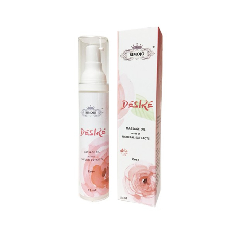 BIMOJO Desire Intimate Massage Oil (Rose)
