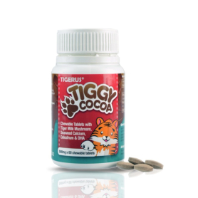 TIGERUS® TIGGY Cocoa Tablets | support kids Respiratory health