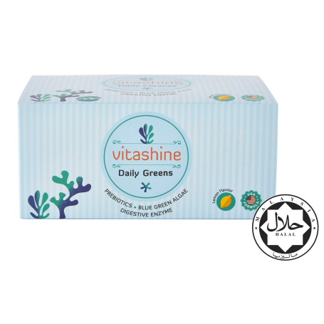 Vitashine Daily Greens Lemon Flavour