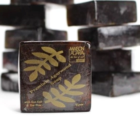 Maison Agara Premium Agarwood, Sea Salt & Tea Tree Soap