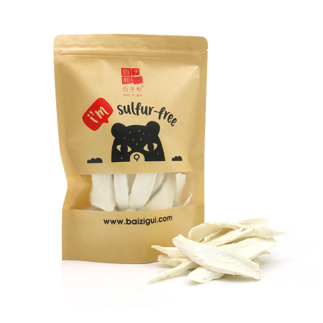 Sulfur-free Dehydration Rhizoma Dioscaorea (Chinese Yam) 200g