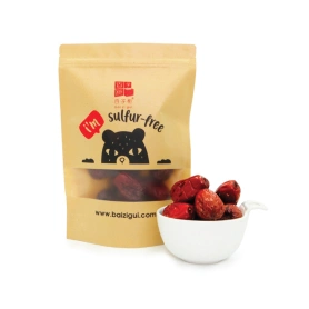 Sulfur-free Superior He Tian Red Dates 250g