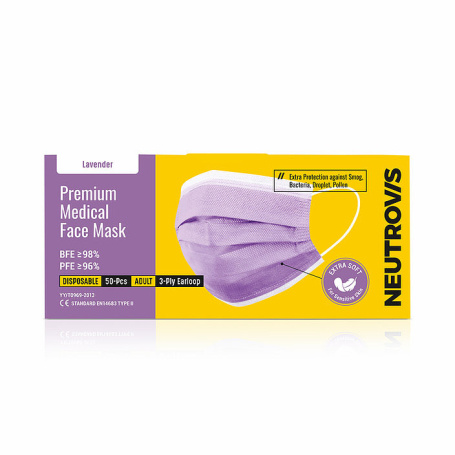 Neutrovis Premium Medical Face Mask 3ply - For Sensitive Skin
