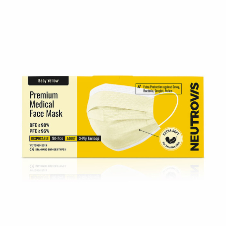Neutrovis Premium Medical Face Mask 3ply - For Sensitive Skin
