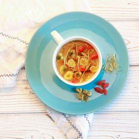 Efuton Chrysanthemum Cassia Seed Goji Berry Tea