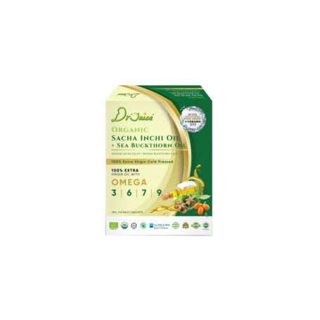 DrJuice Minyak Sacha Inchi dan Minyak Sea Buckthorn Organic
