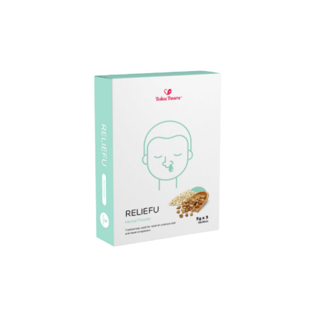 Toku Tsuru Reliefu Herbal Powder - Flu Relief