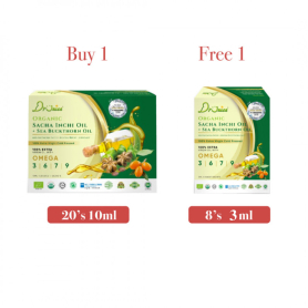 DrJuice Organic Sacha Inchi Oil and Sea Buckthron Oil