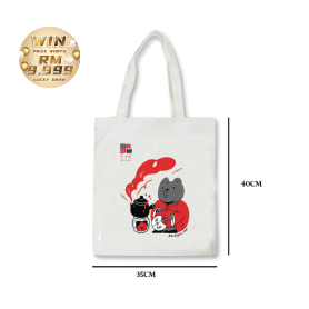 BZG Mascot- Master Bear Limited Edition Tote Bag