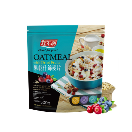 HomeBrown Instant Oatmeal with Dried Fruits