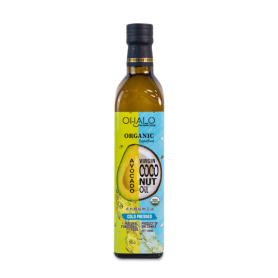 Ohalo Organic Virgin Coconut Oil + Avocado Oil