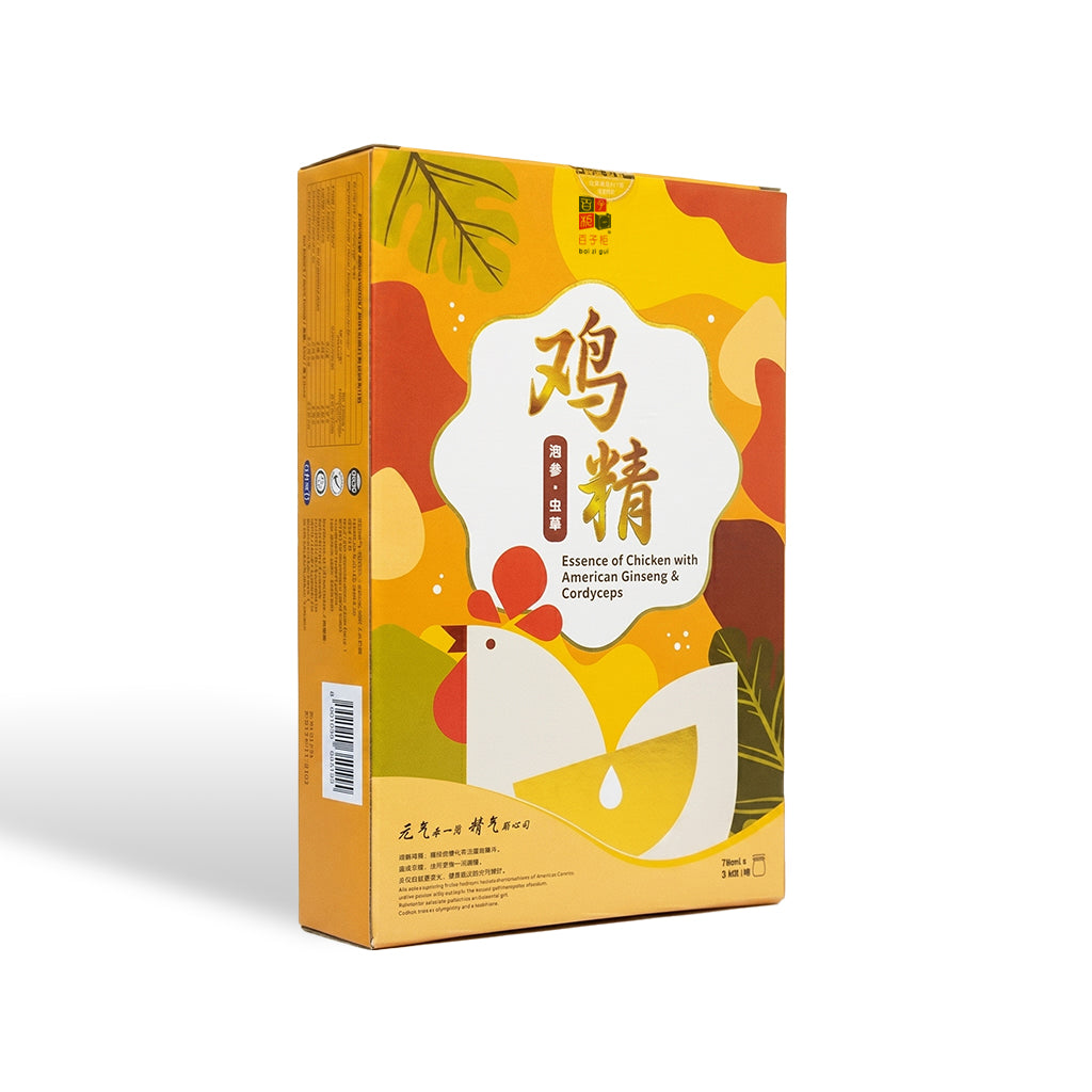 Bai Zi Gui Essence of Chicken with American Ginseng & Cordyceps
