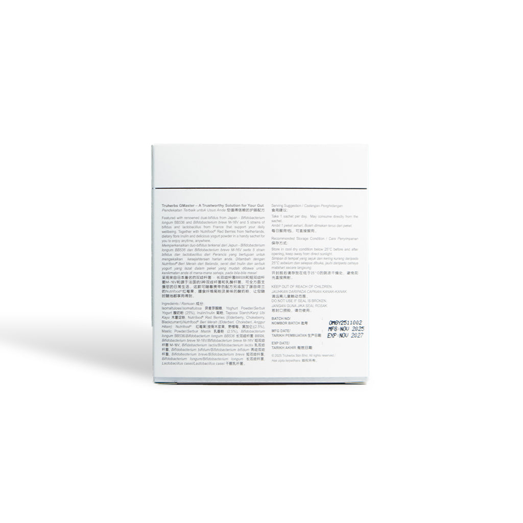 TruHerbs GMaster - Japan Patented Formula Prebiotic & Probiotic for Gut