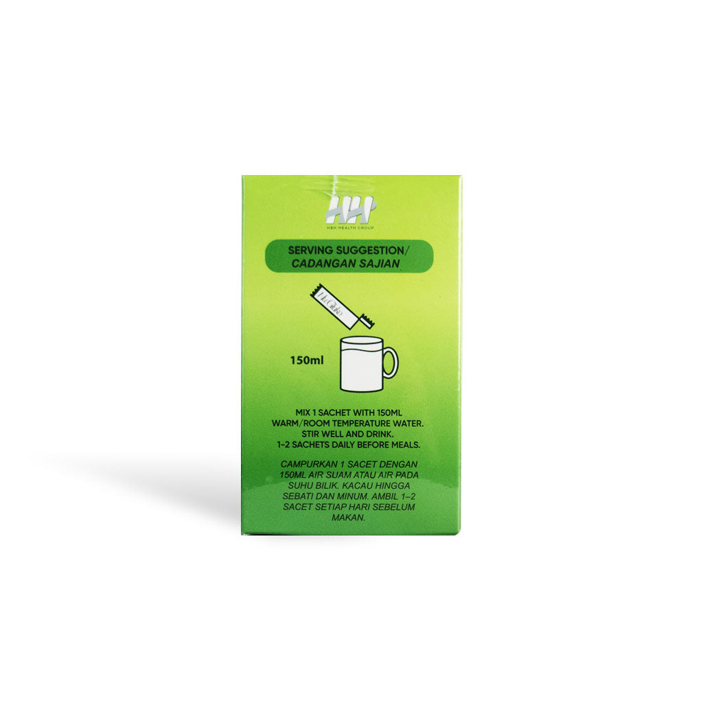 HH NuGluko - Botanical Beverage Mixed Vegetable Powder with Inulin and Wild Bitter Melon Extract