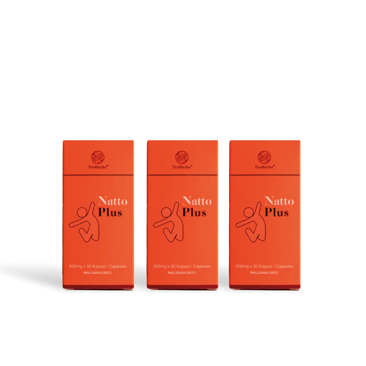TruHerbs Natto Plus — Nattokinase & Red Yeast Rice
