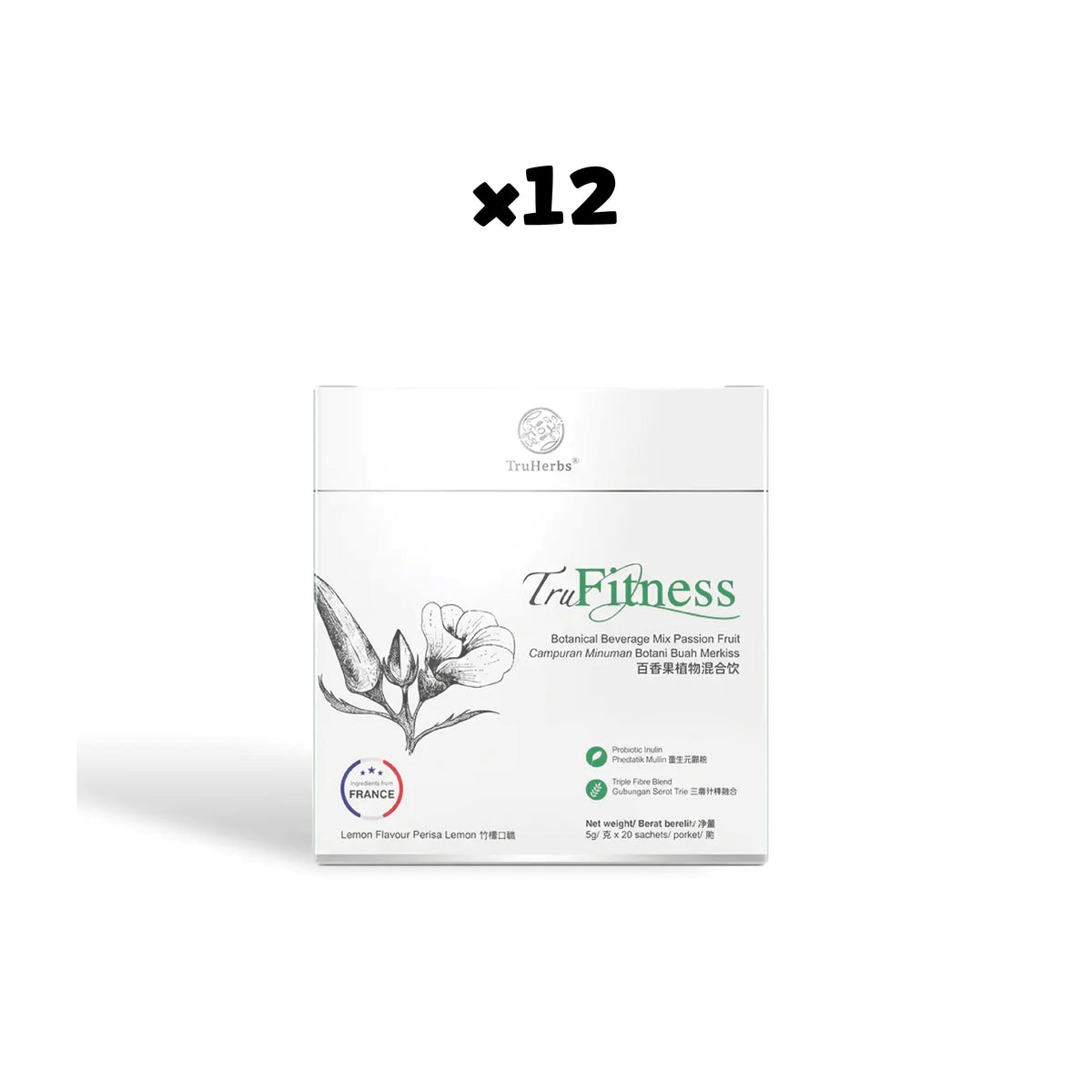 Wholesale Truherbs Trufitness All-in-one Wellness Balance Beverage - Formulated from FRANCE