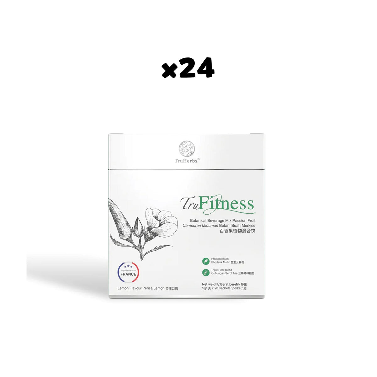 Wholesale Truherbs Trufitness All-in-one Wellness Balance Beverage - Formulated from FRANCE