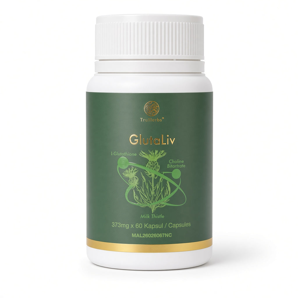 TruHerbs GlutaLiv Capsules bottle