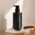 Professional herbal formula featuring Panax Ginseng for circulation and Niacinamide for scalp health.
