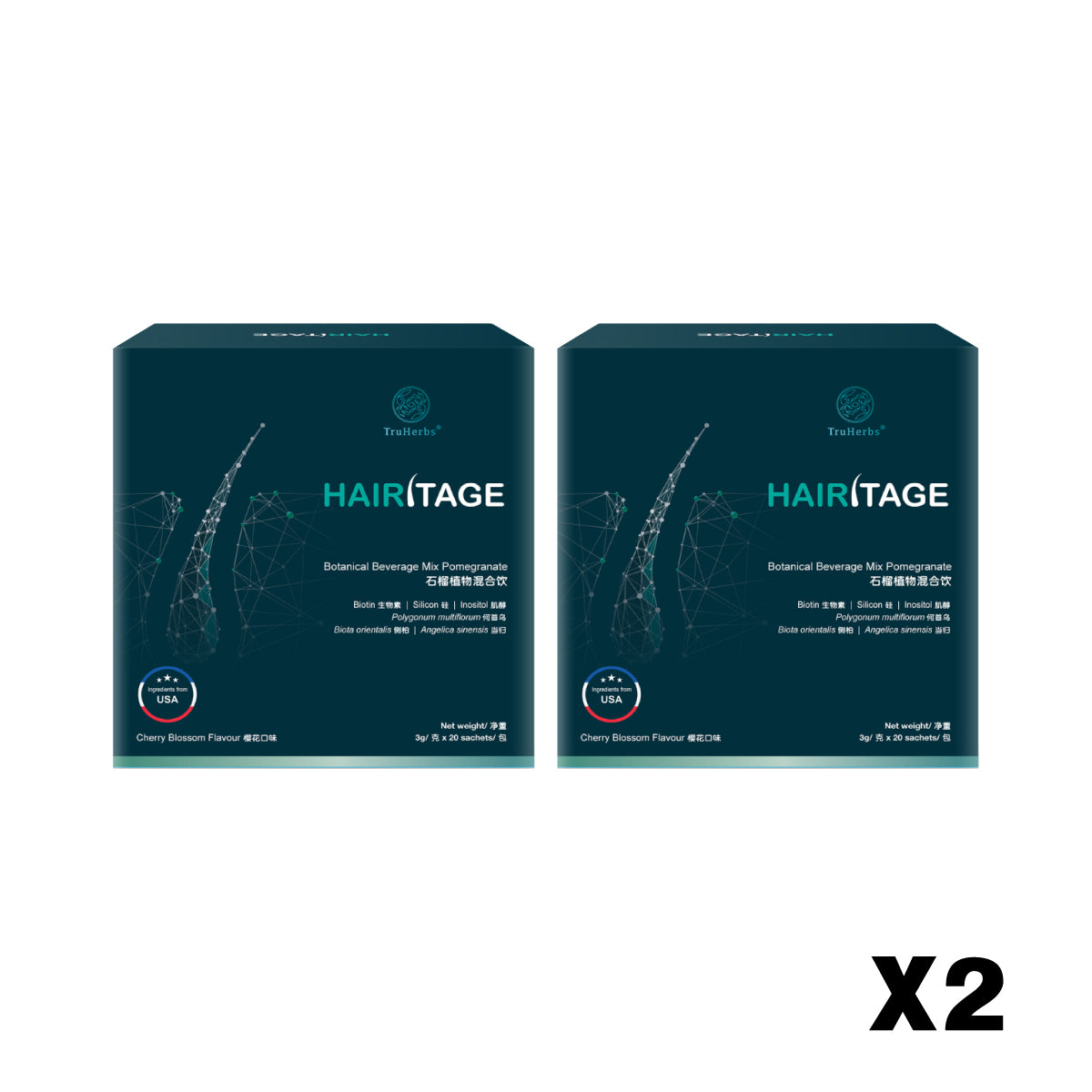 TruHerbs Hairitage - To Prevent Hair Loss & Promote Hair Growth