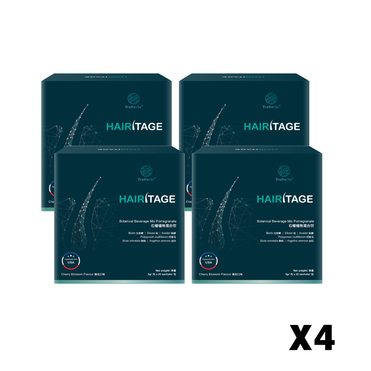 TruHerbs Hairitage - To Prevent Hair Loss & Promote Hair Growth