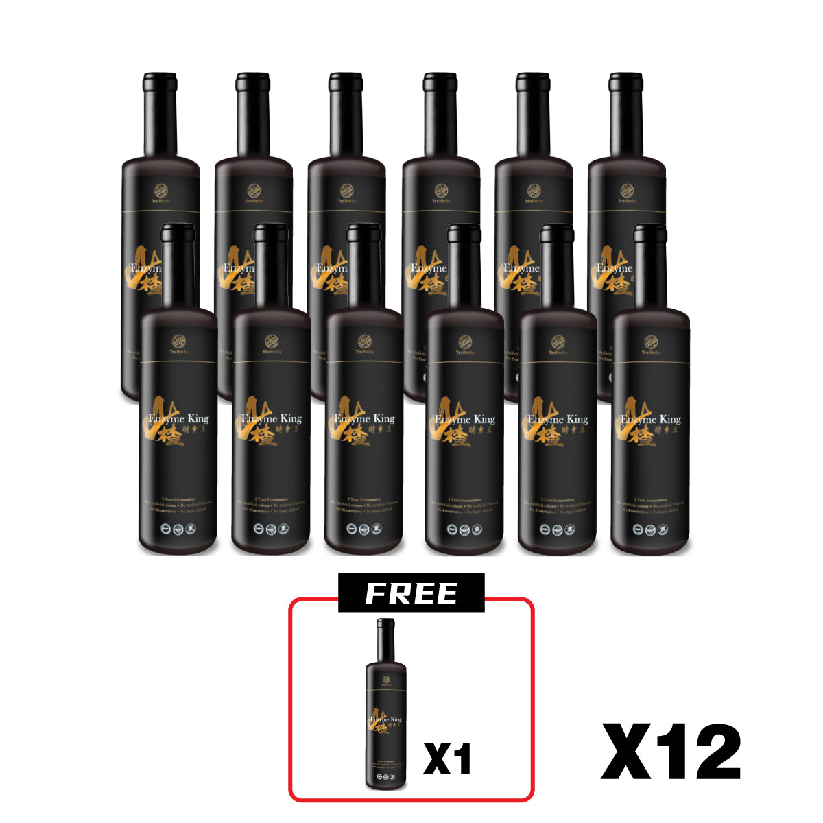 TruHerbs Hawthorn Enzyme King