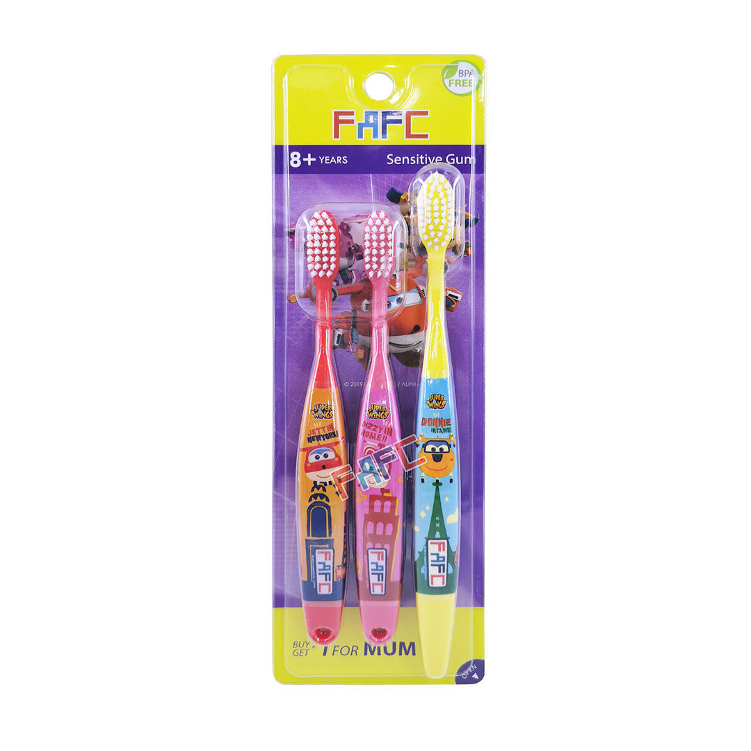 FAFC Berus Gigi Superwings Shrink Sleeve 3pcs