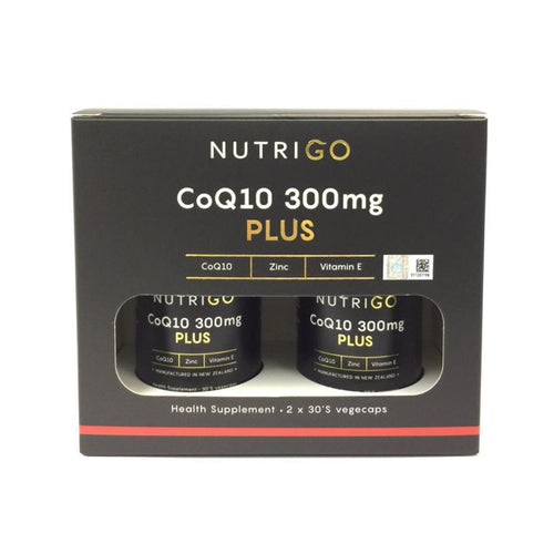 NutriGo CoQ10 Plus – High Potency Cellular Energy Support