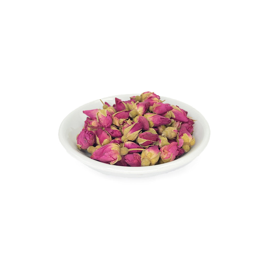 Teh Bunga Kuntum Mawar Ungu Premium 100g