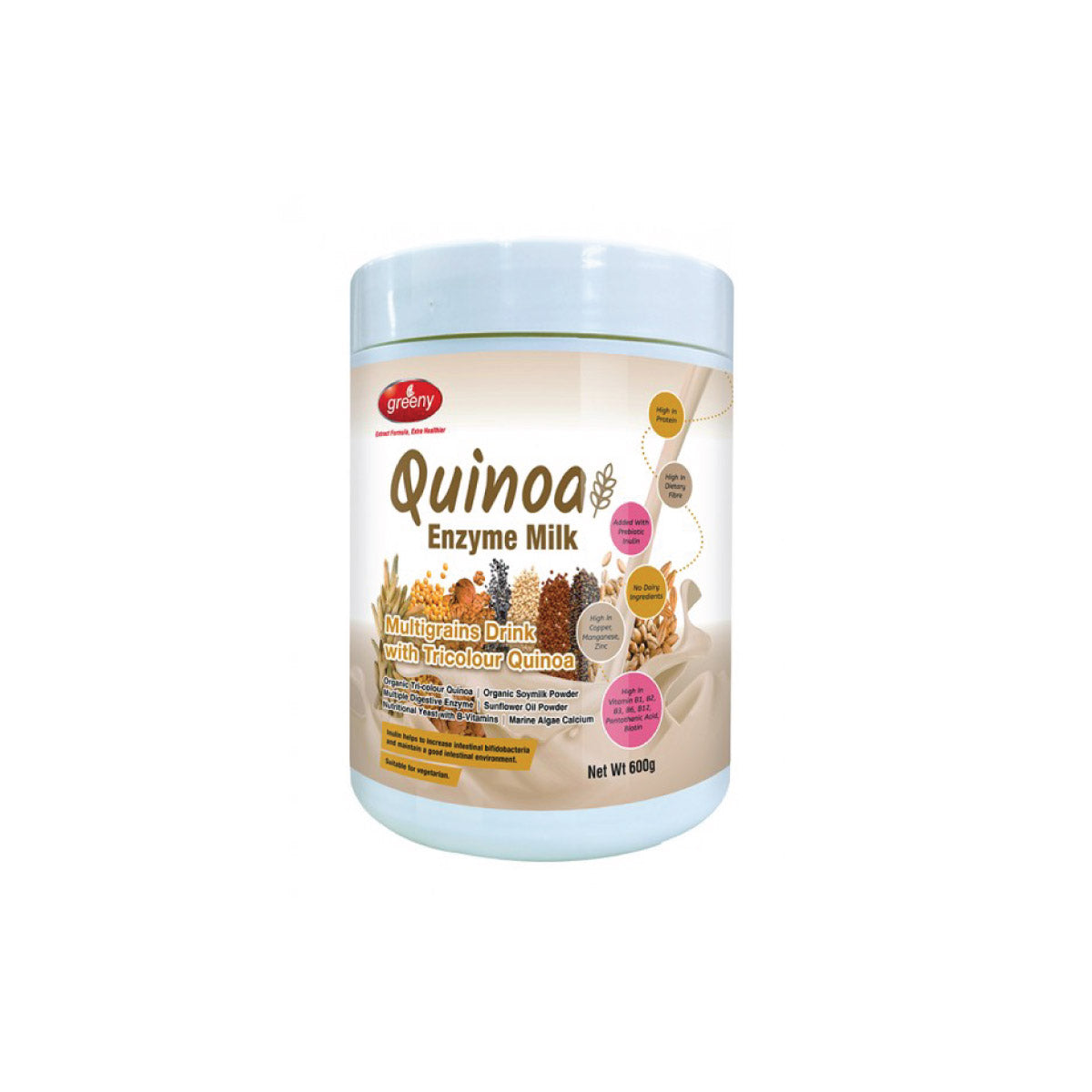 Greeny Quinoa Enzyme Milk