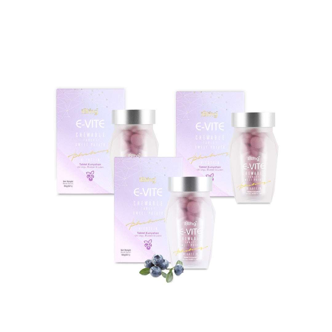 Wellous iBling E-VITE - Supplemen untuk Kesihatan Mata Anda