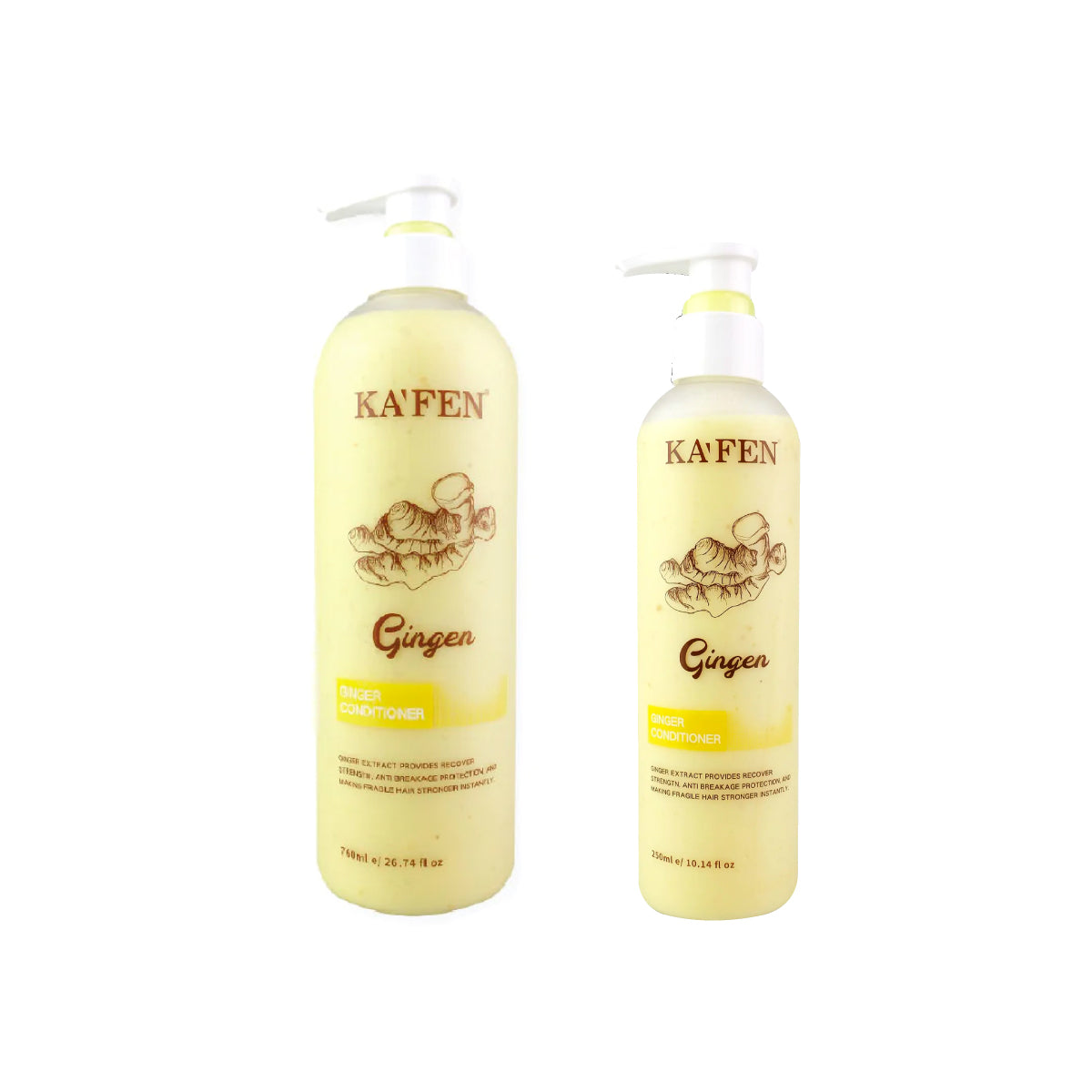 KAFEN 生姜韧发头皮系列 (柠檬草味)