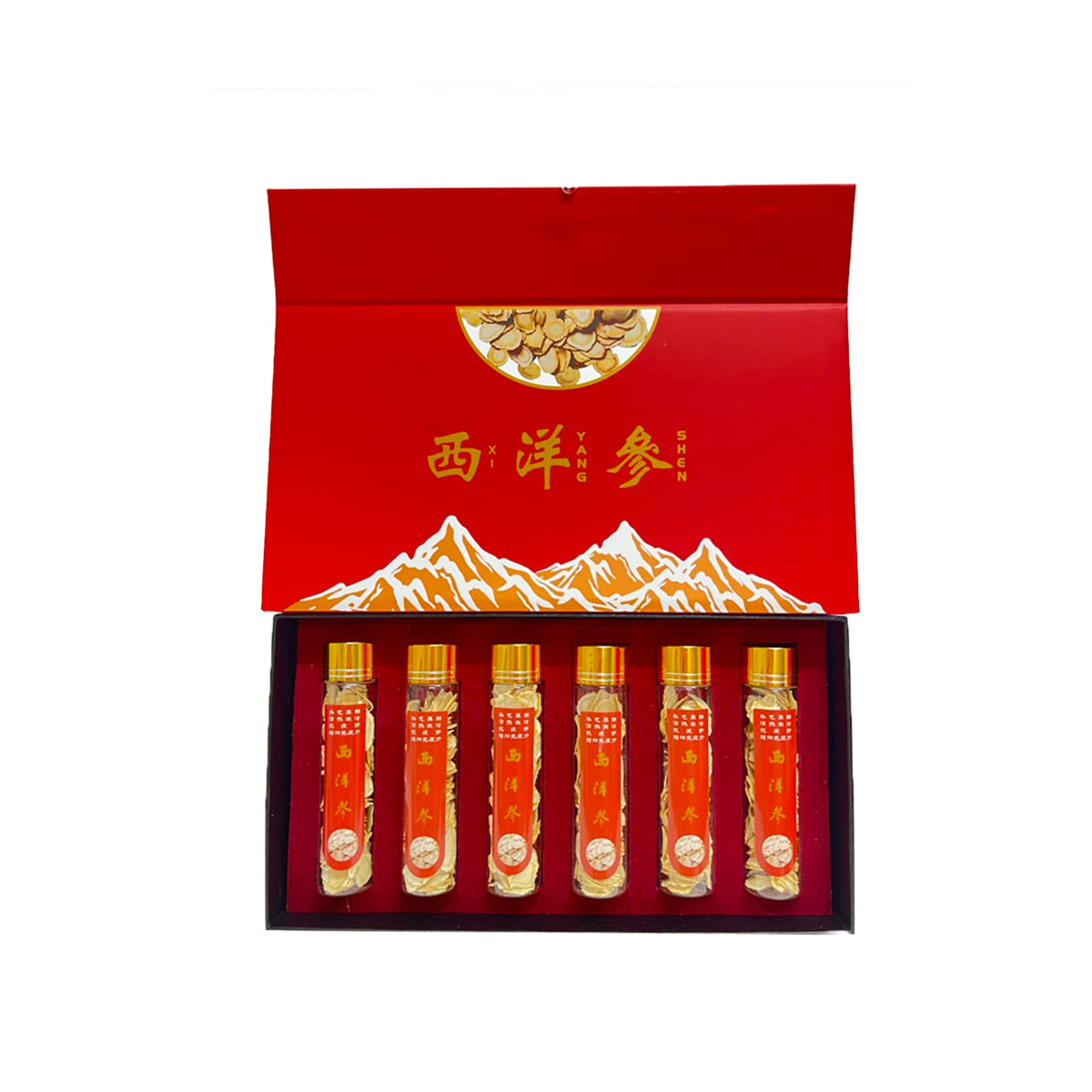 Hadiah Slices Ginseng Amerika