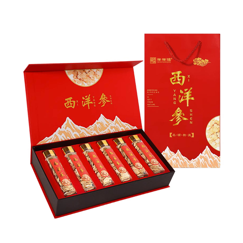 Premium America Ginseng Slice Gift Box