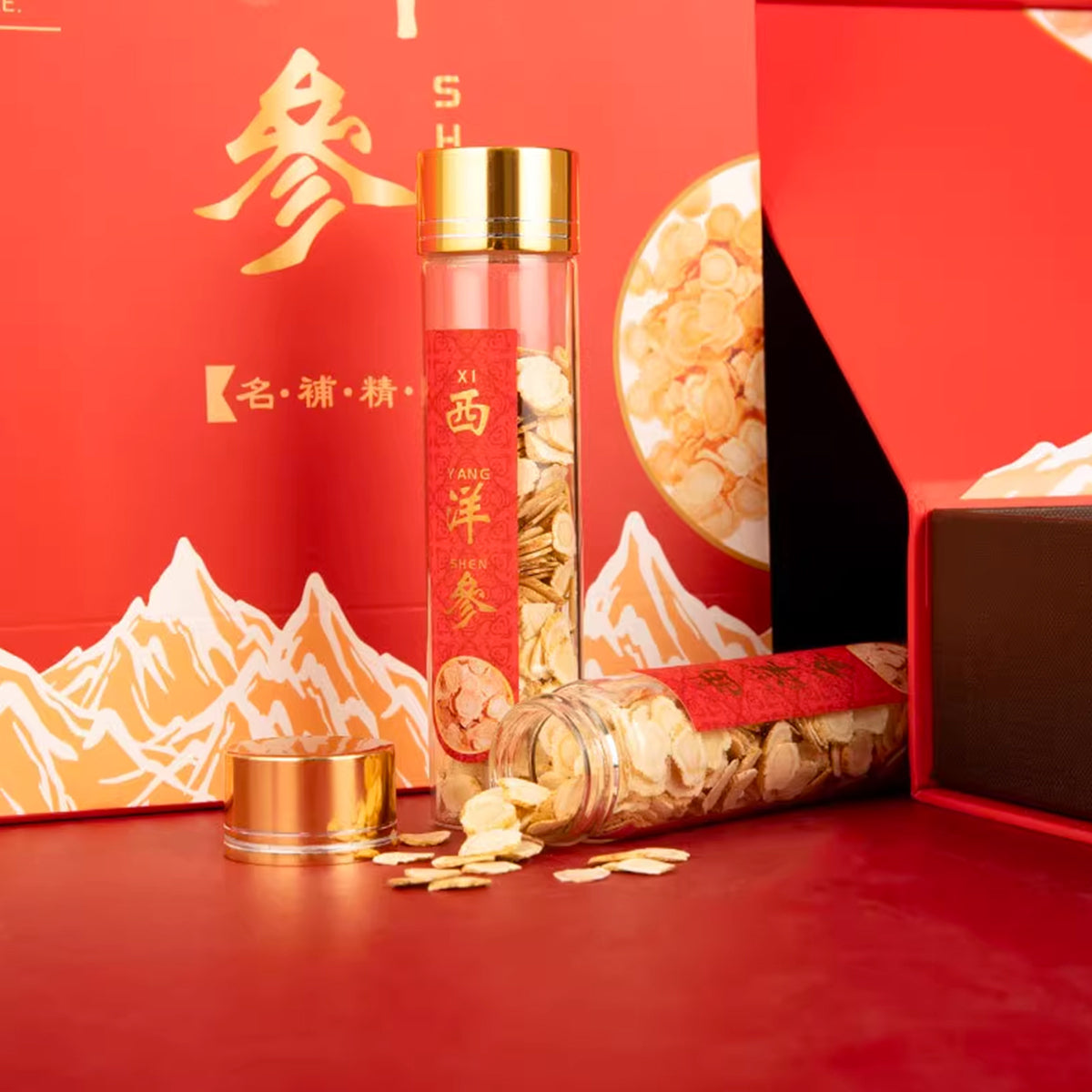 Hadiah Slices Ginseng Amerika