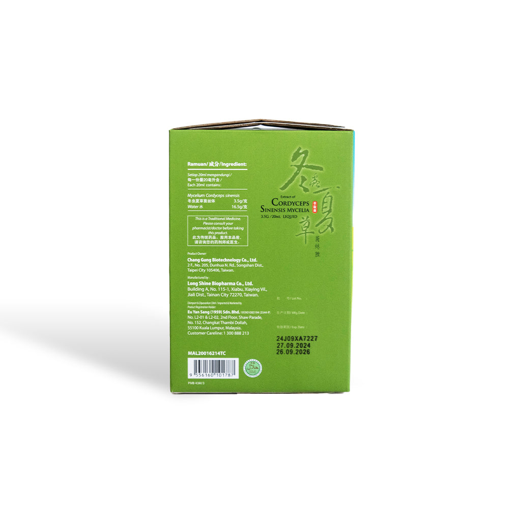Eu Yan Sang Ekstrak Tulen Cordyceps Sinensis Mycelia