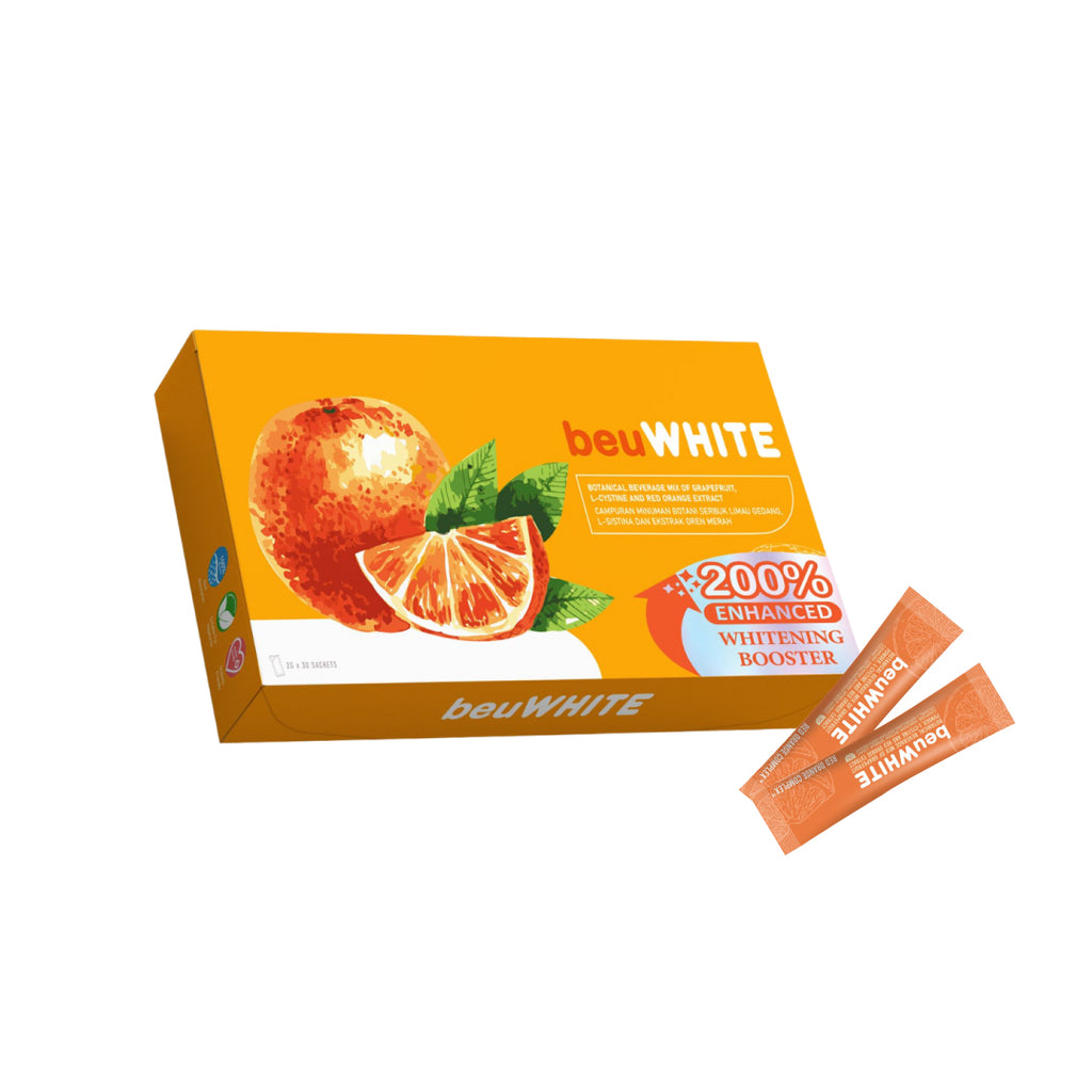 beuWHITE Oral Whitening Sunblock with Red Orange Complex
