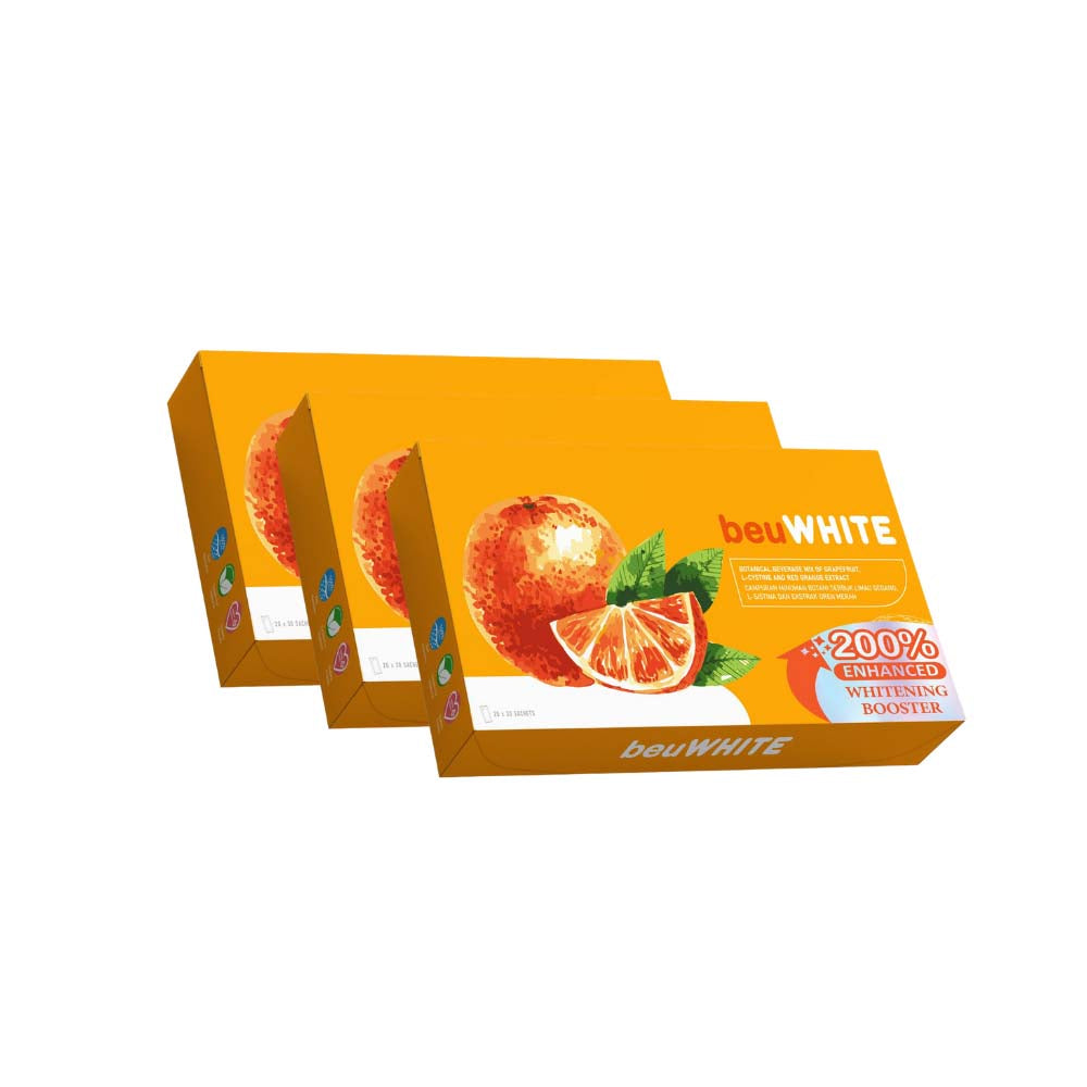 beuWHITE Oral Whitening Sunblock with Red Orange Complex
