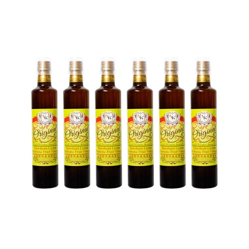 Vinegar King Limau Hawthorn Cuka Buah Enzim 500ml