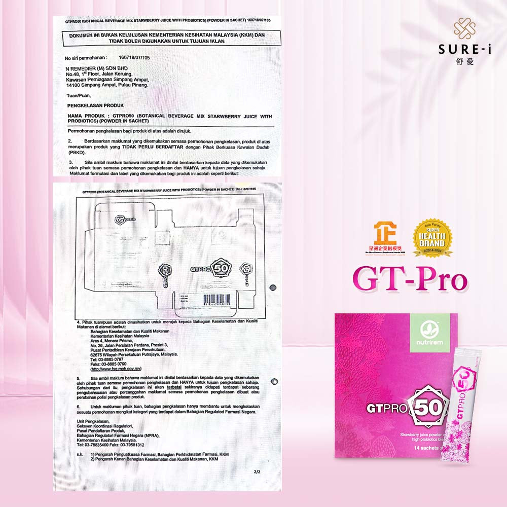 SURE-i GT-Pro High Potency Probiotics