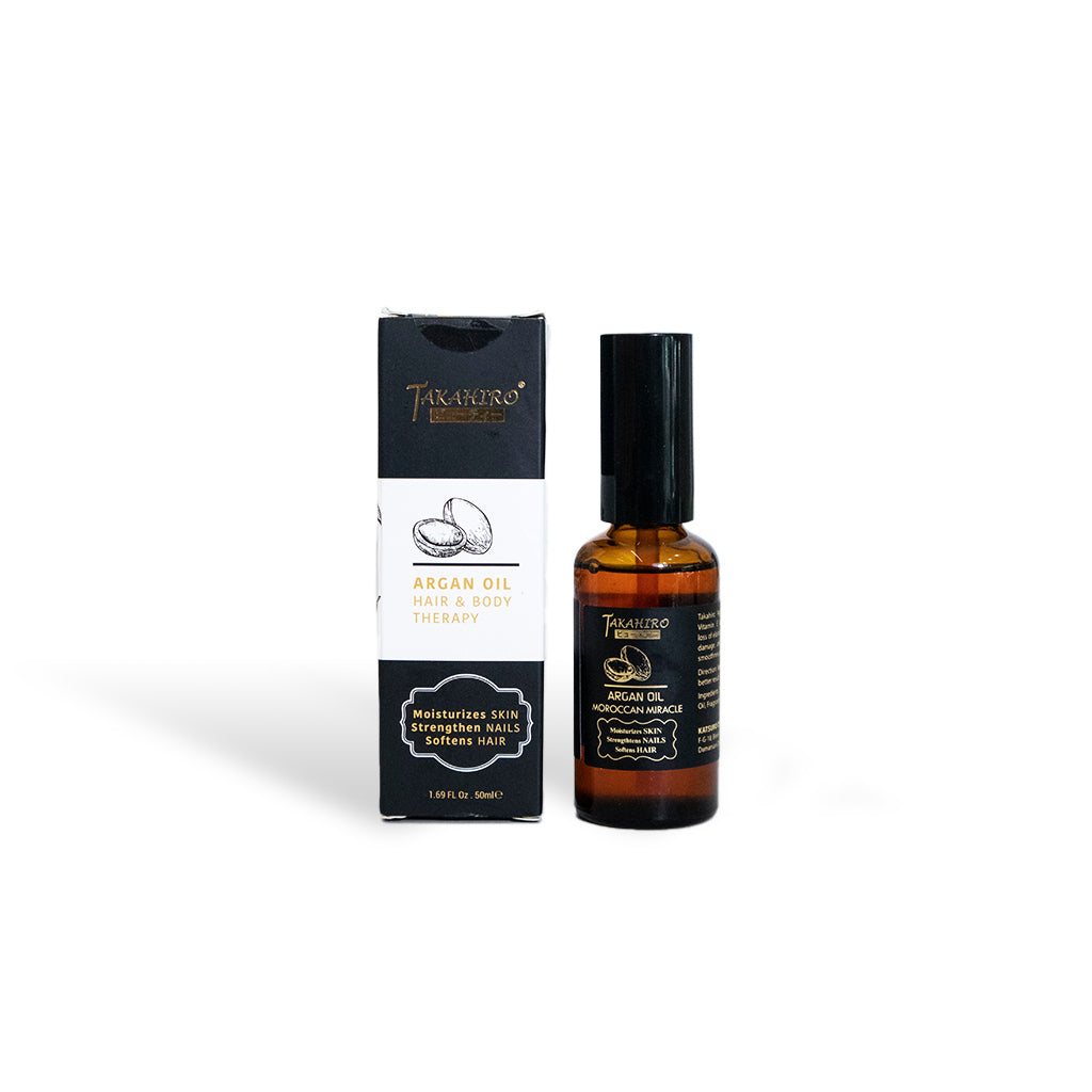 Takahiro Argan Oil – Menyuburkan, Melindungi & Bersinar