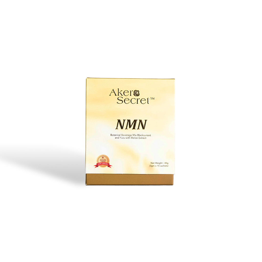 Akero NMN Botenical Beverage Mix Blackcurrant and Yuzu with Melon Extract