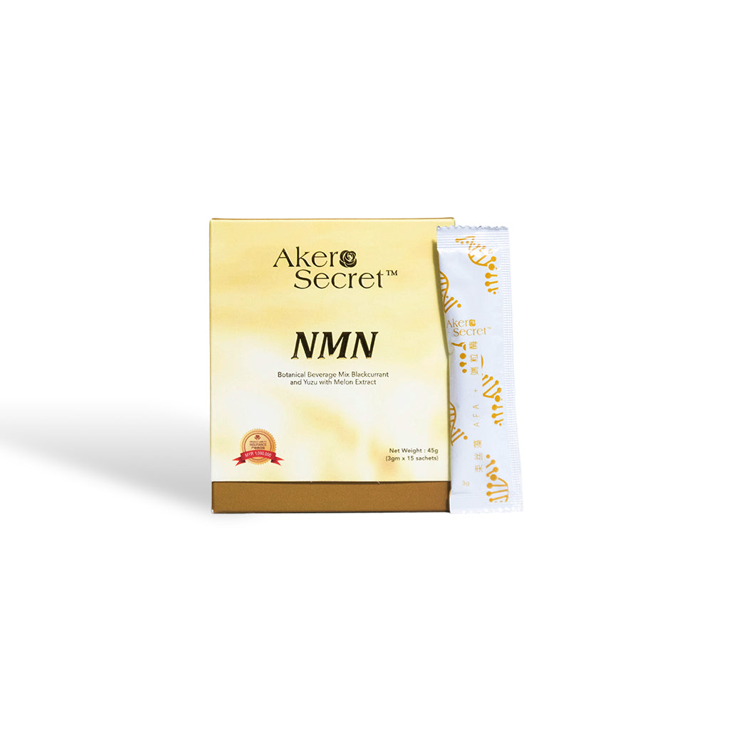 Akero NMN Botenical Beverage Mix Blackcurrant and Yuzu with Melon Extract