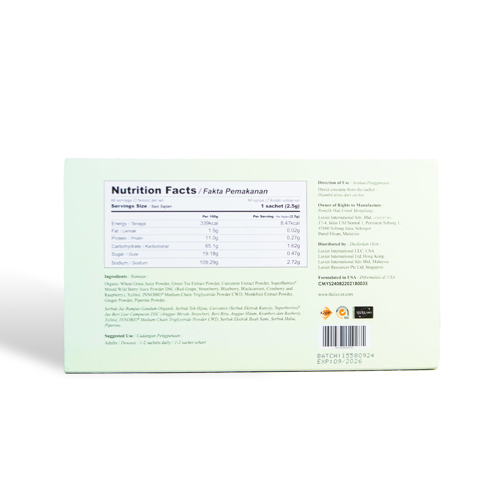 Lavier LeanAge Botanical Blend with Monkfruit-Piperine
