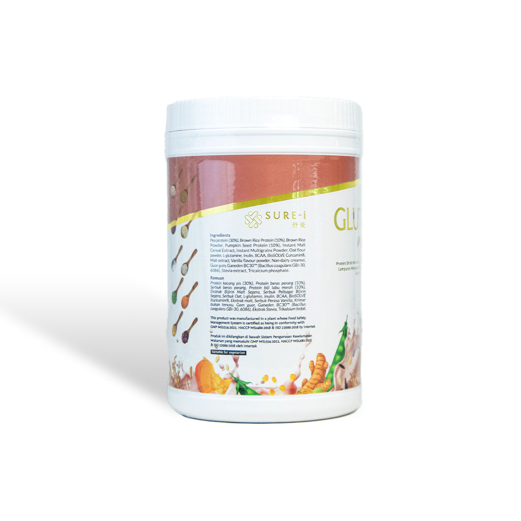 SURE-i Gluta meal | Protein Drink Mix with L-glutamin and Curcumin
