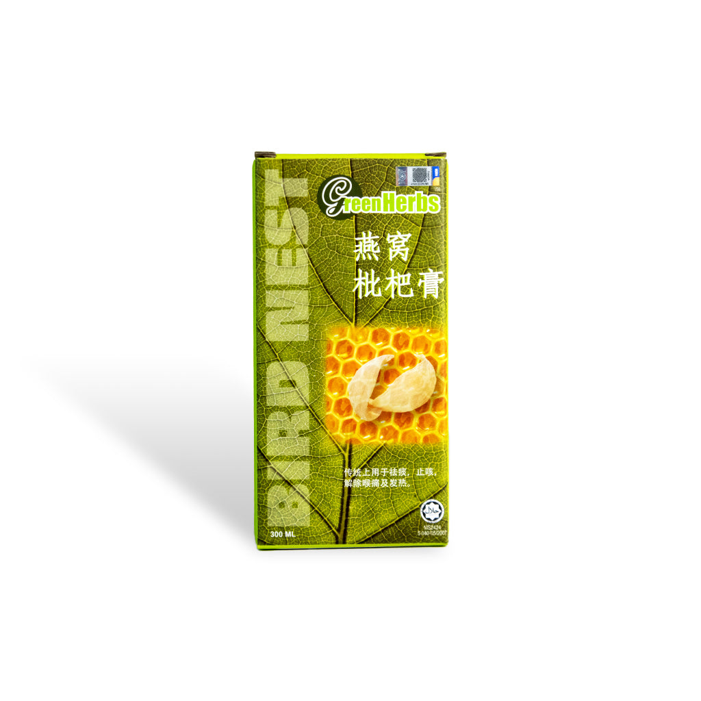 GreenHerbs Sirap Pei Pa Kao dengan Sarang Burung