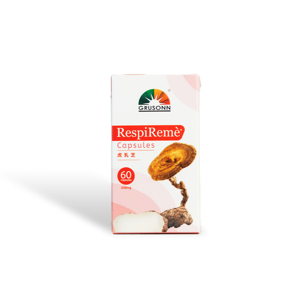 Grusonn RespiReme - Cendawan Susu Harimau Sklerotia